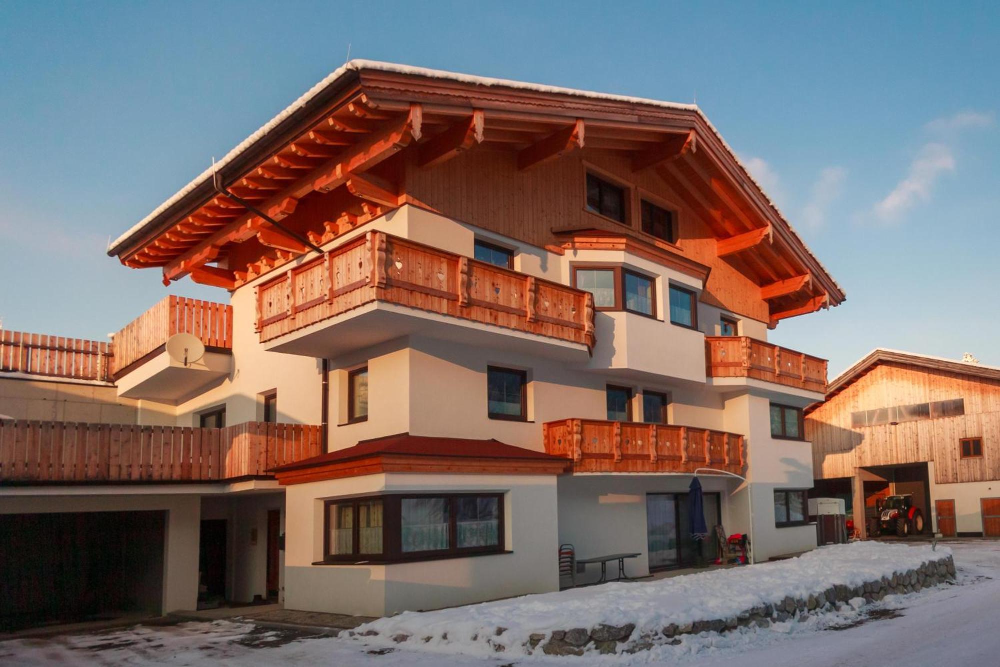 Ferienwohnung Am Bauernhof, Korbingerhof Rinn Buitenkant foto