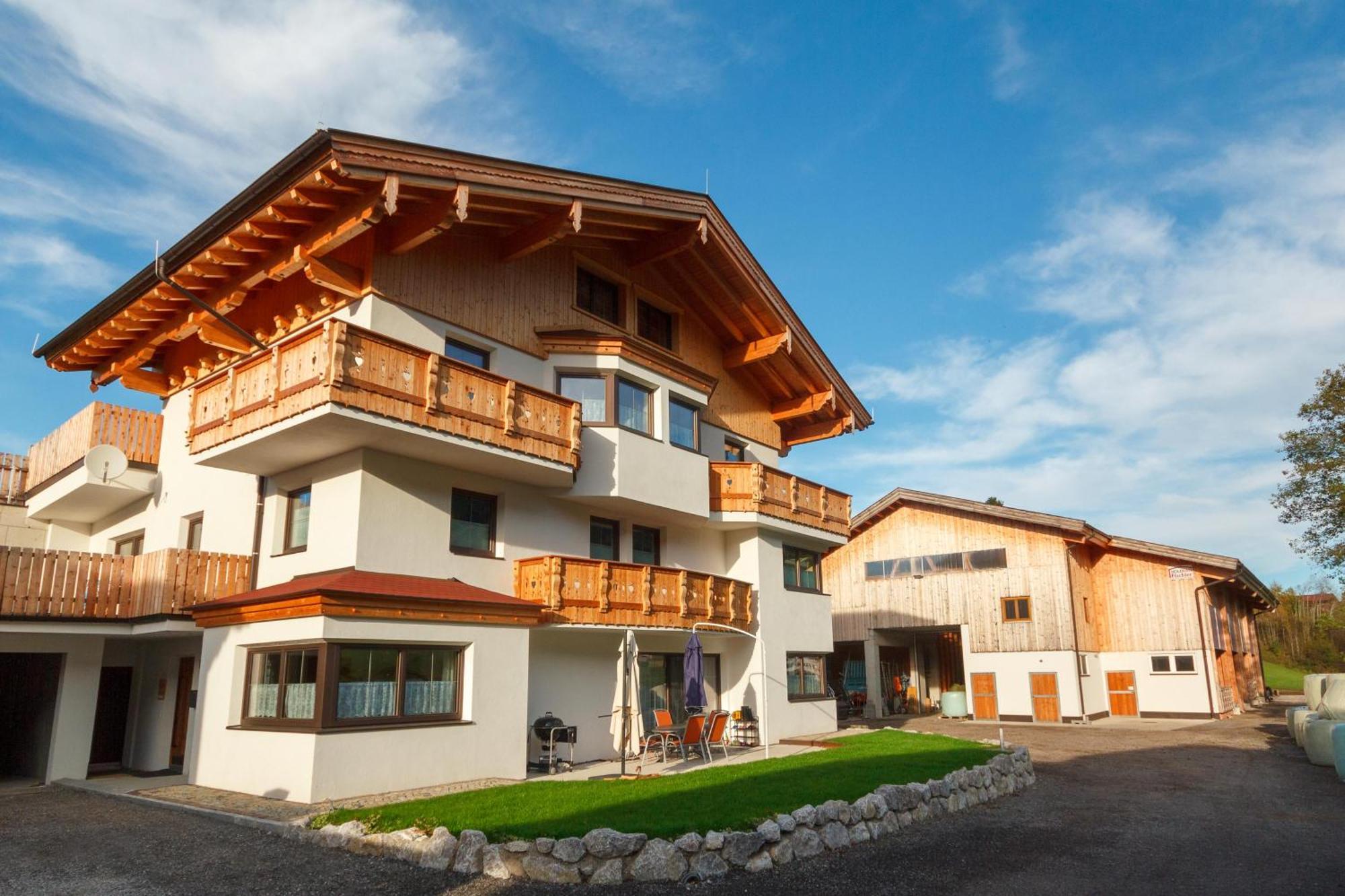 Ferienwohnung Am Bauernhof, Korbingerhof Rinn Buitenkant foto